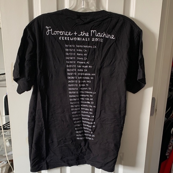 Florence + The Machine Tee Concert T-Shirt. 2012 - Picture 2 of 7